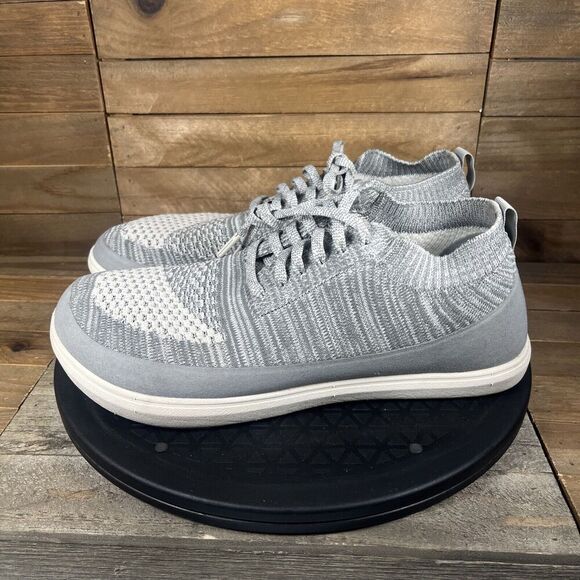 Altra Womens Size 10/10.5 Vali Knit Athletic Gray Lace Up Sneakers. 10 but big - Picture 3 of 10